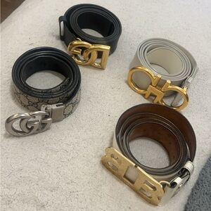 4 Designer Belts